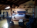 Rooms in Zafferana historical centre, Blue room: bedroom.